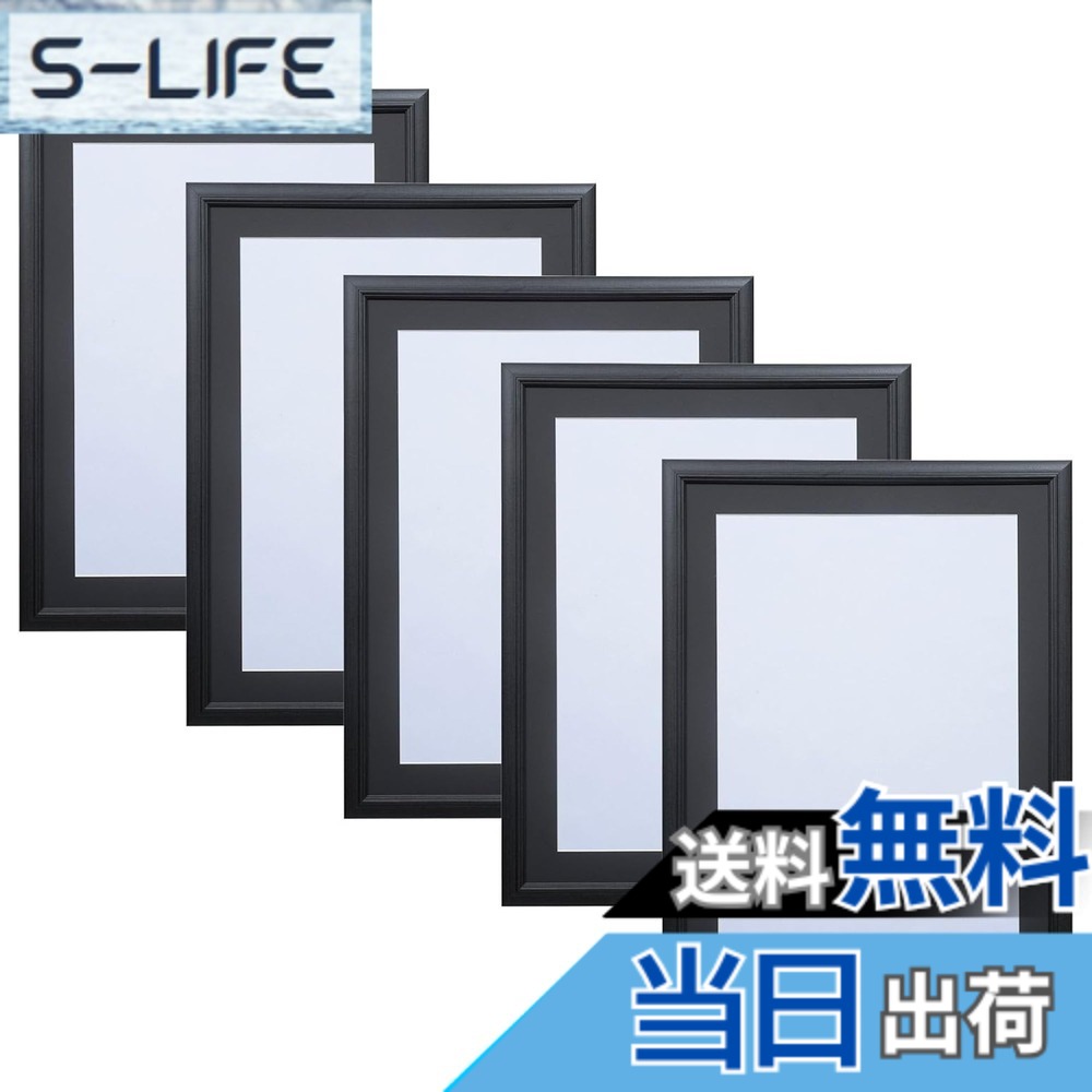 【送料無料】ハクバ HAKUBA 木製額縁 FW-04 色：ブラック、サイズ：A3｜S-LIFE