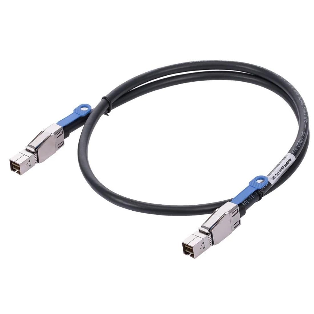 【貨物輸送無料】chenyang CY SFF-8644 8088 Mini SAS 固定ディスク デュアル界面から内蔵ミニ SAS SFF-8087 8643 PCBA 刃針アダプタ 薄型鉤括弧付き添い人 色：SFF-8644 - SFF-8644。、大きさ：0.5 meters