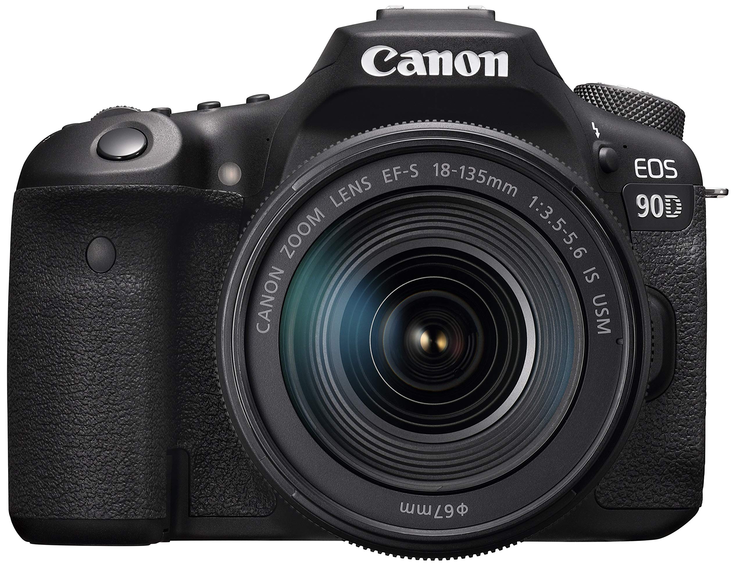 【貨物輸送無料】Canon デジタル一眼二眼レフ写真機 EOS 90D 色：黒いこと、大きさ：18-135粍水晶体一揃いの道具