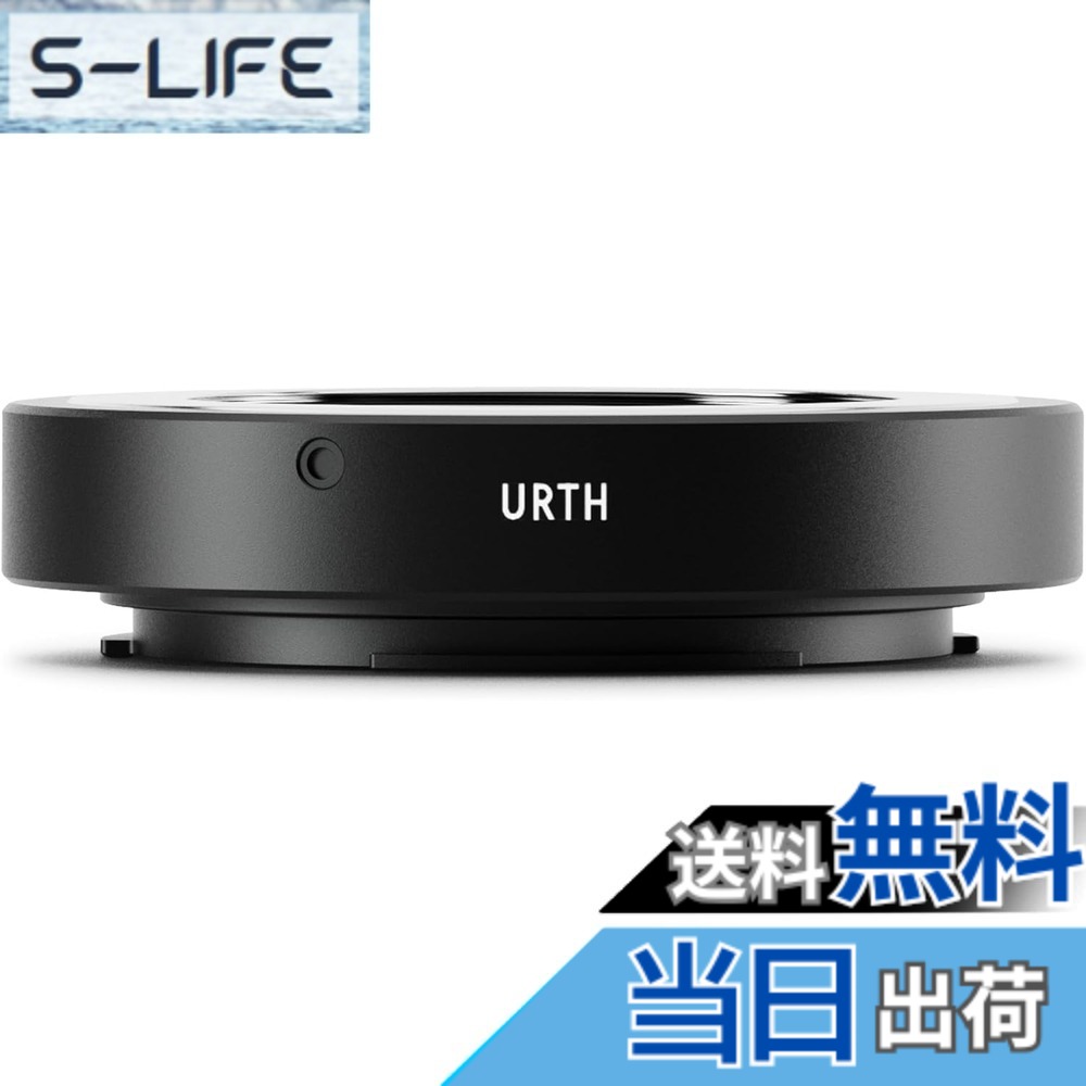 【送料無料】Urth マウントアダプター (Canon RFカメラマウント 変換) カメラ用アダプター マウント変換 反射防止 サイズ：M39｜S-LIFE 12,230円