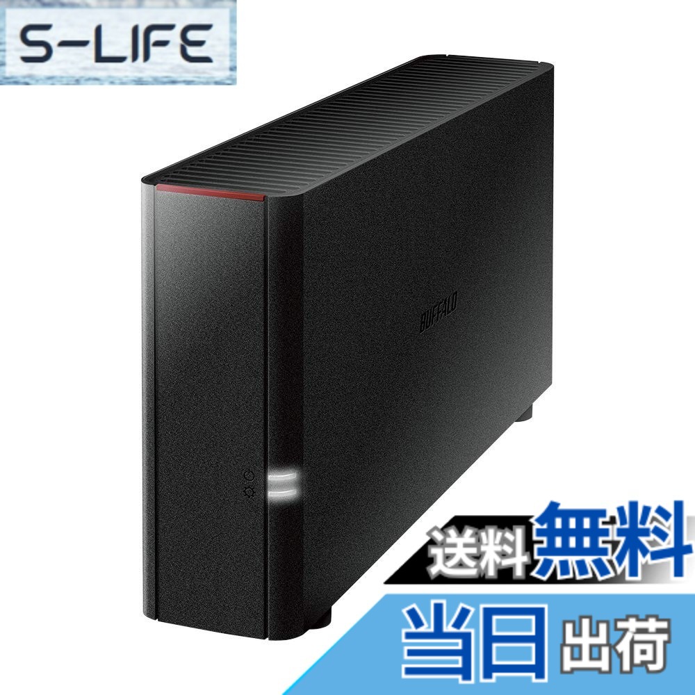 【貨物輸送無料】BUFFALO NAS スマホ/経口避妊薬/パソコン相応う 網状組織HDD LS210DG続きもの 色：黒いこと、大きさ：6結核症