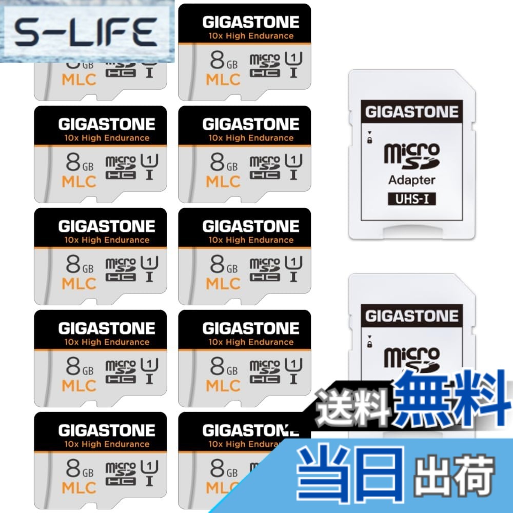 【貨物輸送無料】MSD-High Endurance Group 1 色：8GB High Endurance 10-Pack
