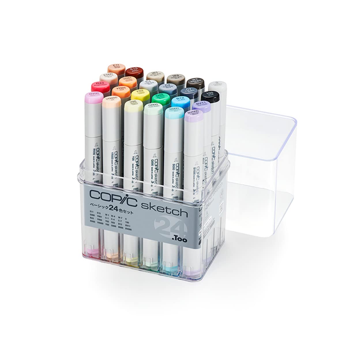 【貨物輸送無料】コピック(COPIC) Too下がき 第一義的 小間絵目じるし 色：多色
