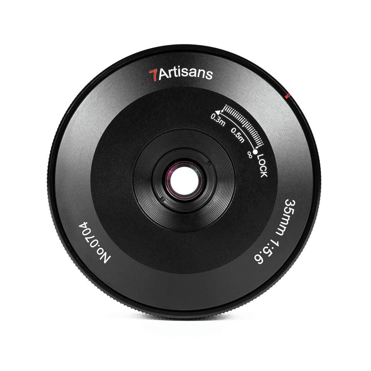 【貨物輸送無料】七細工師 7Artisans 35粍 F5.6 ボディキャップレンズ ホットケーキ水晶体 単興味の中心水晶体 フルサイズ水晶体 超薄型写真機水晶体 広角水晶体 色：黒いこと、大きさ：ソニーE