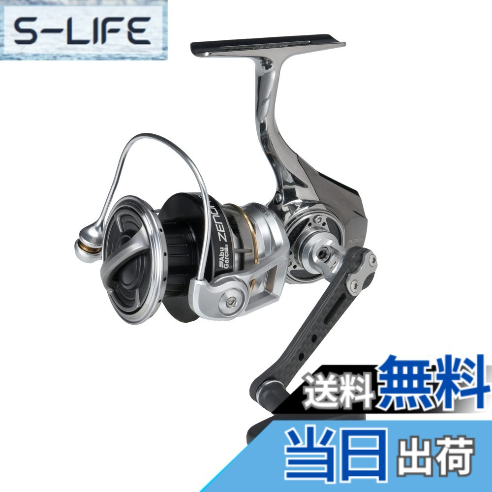 【貨物輸送無料】Abu Garcia(アブガルシア) ゼノン ZENON 各種 スピニングリール 色：黒いこと、大いさ：3000MSH