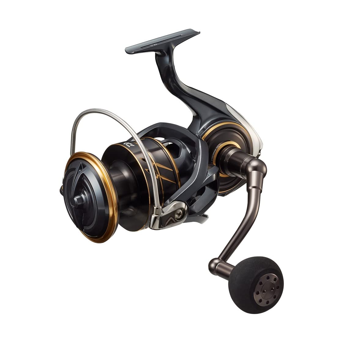 【貨物輸送無料】ダイワ(DAIWA) スピニングリール 2022年真似形 カルディアSW各種 色：黒いこと、大いさ：18000