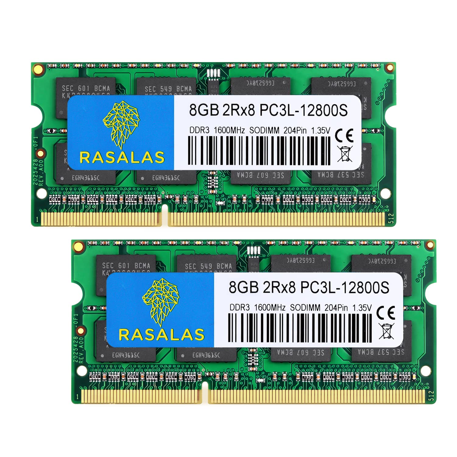 【貨物輸送無料】DDR3L 12800SL SODIMM 1600 ランダムアクセス記憶装置 Memory 色：8Gx2-2RX8-12800S-色、大きさ：DDR3-SODIMM-1600