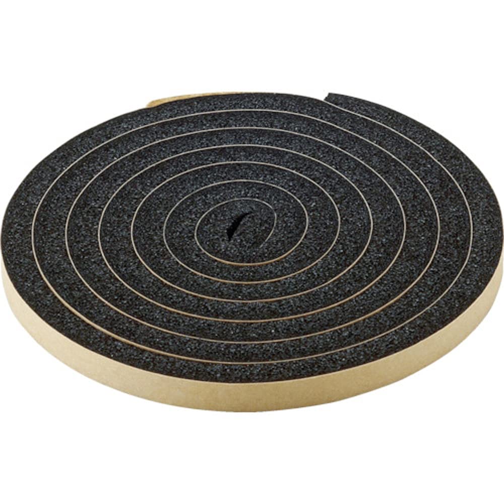 【貨物輸送無料】TRUSCO(トラスコ) 気密雨合羽パッキンテープ 10mmx50mmx2m TWST1050 x 10巻 【容れもの売りわたす】 色：黒いこと、大きさ：10x50粍