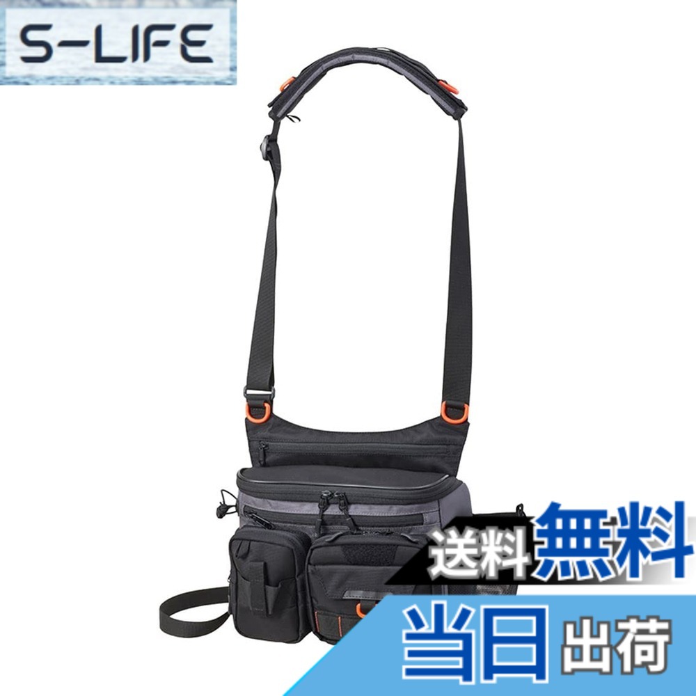【貨物輸送無料】ダイワ(DAIWA) ＨＧショルダーバッグLＴ（c）ＧＲ．Ｏ 色：薄墨色オレンジ色、大きさ：600ml