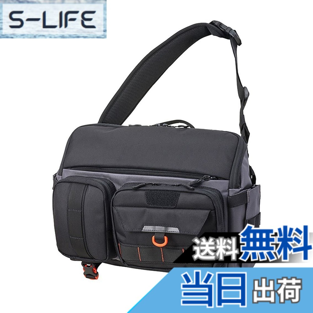 【送料無料】ダイワ(DAIWA) ＨＧメッセンジャーバッグ（c）ＧＲ．Ｏ 色：グレーオレンジ、サイズ：10x36x25 cm｜S-LIFE