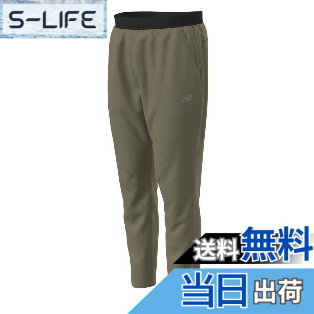 【貨物輸送無料】new balance(ニュー平衡にする) AC テーパードパンツ28in(レギュラー)(AMP41060) プルオーバー 形づくる 駈けっくら メンズメンズ 色：DEK(ダークオリビン)、大きさ：2XL Regular