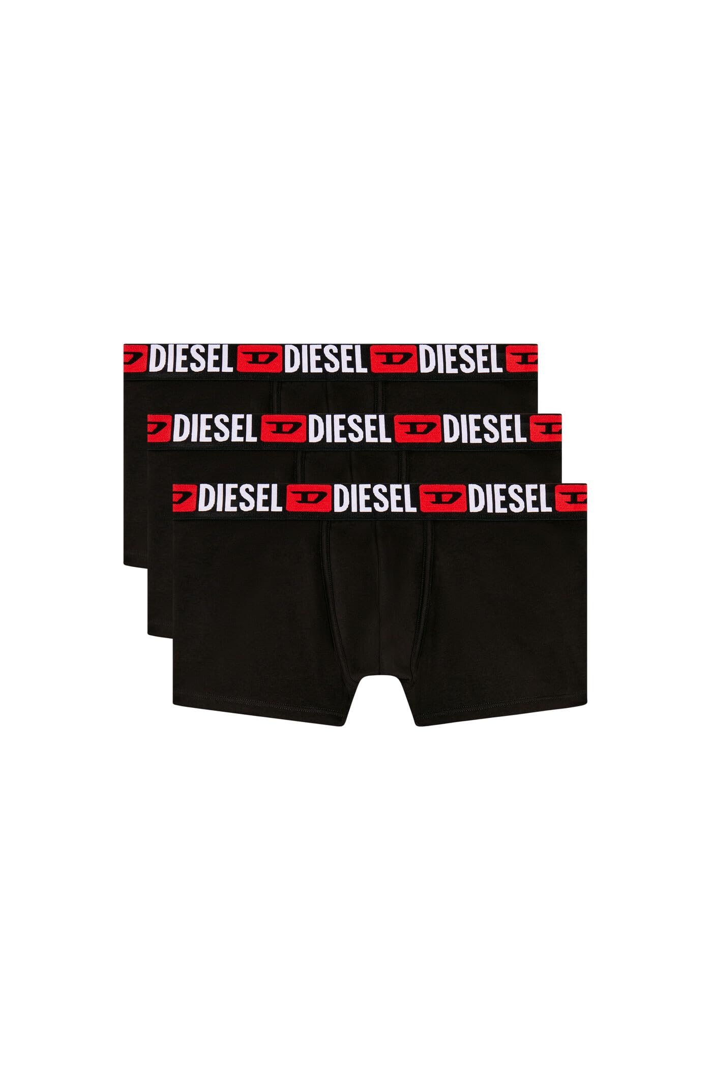 【貨物輸送無料】[Diesel] [ディーゼル] メンズ ボクサーズボン下 3枚容器に並べる 00ST3V0DDAI 色：黒いこと/象牙色、大きさ：2XL