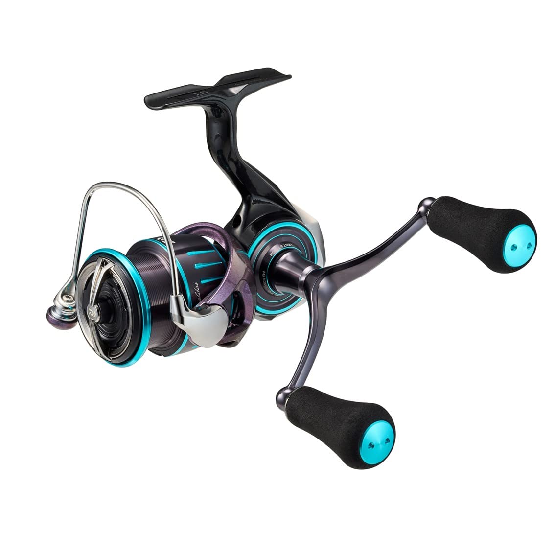【貨物輸送無料】ダイワ(DAIWA) エギング専用木管 23エメラルダス(EMERALDAS) RX シングル手持ち部分/ダブル手持ち部分 各種 (2023年ひな形) 色：黒いことxエメラルド緑であること、大きさ：LT2500-XH-DH