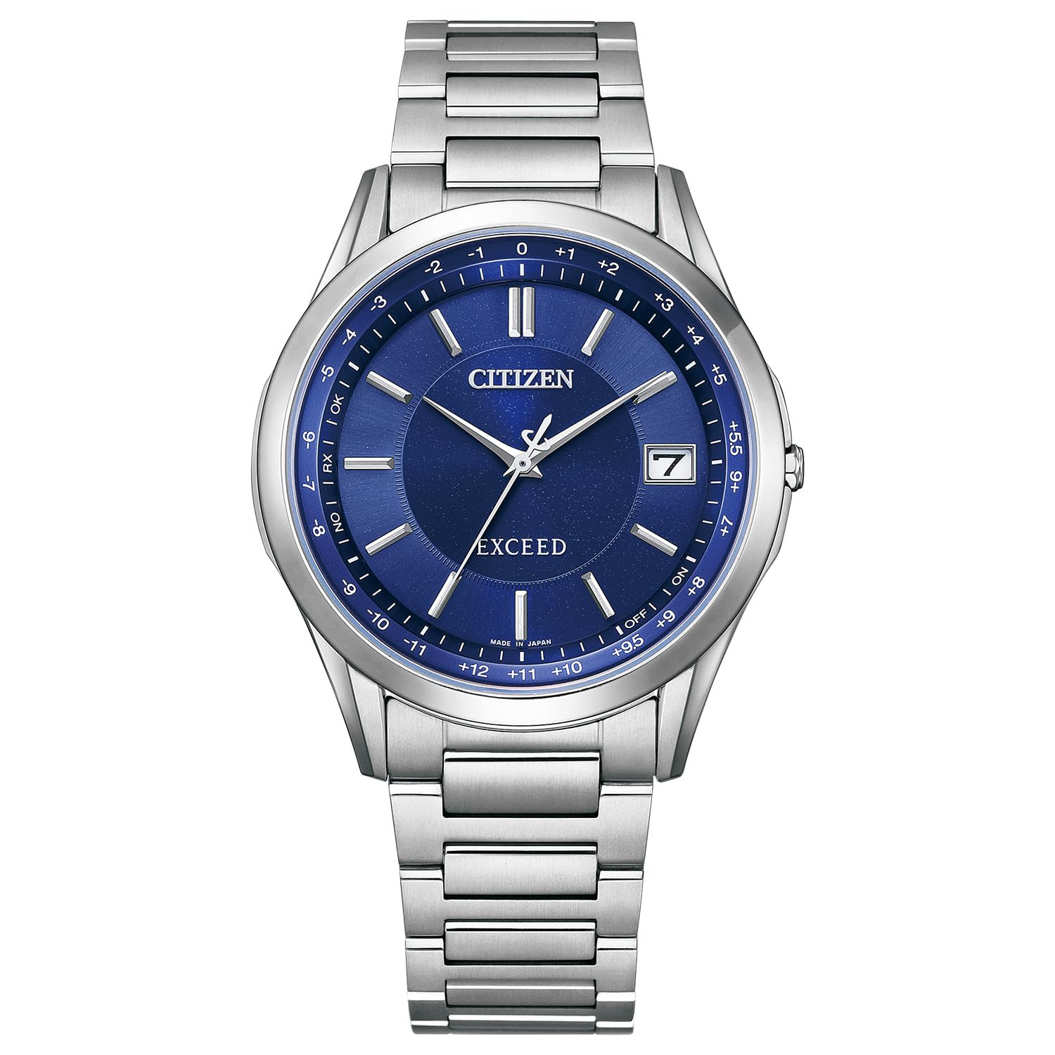 【貨物輸送無料】[Citizen] ウオッチ エクシード CB1110系 色：青碧