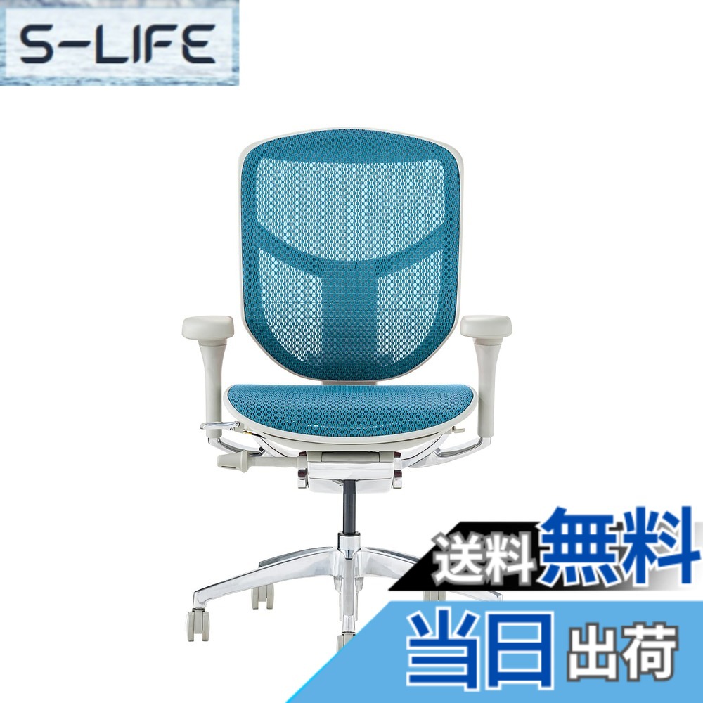【貨物輸送無料】エルゴヒューマン2(ergohuman2) 事務室女性議長 ENJOY 喜ばせる 色：メッシュ:薄墨色 / ひな形:薄墨色、大きさ：置き目手合い
