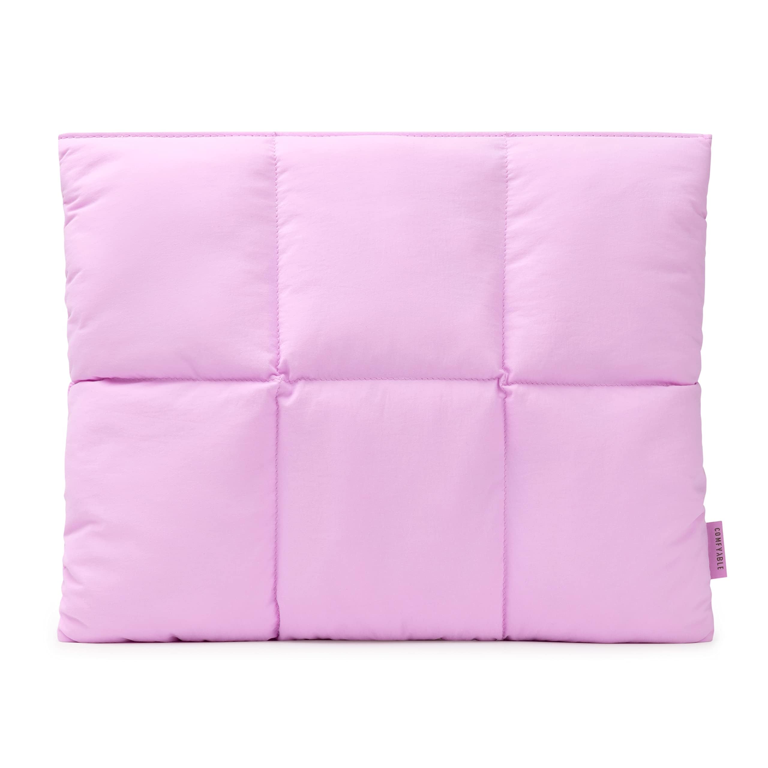 【貨物輸送無料】Comfyable puffy sleeve for MacBook 色：ラベンダーサクラ色、大いさ：For 15\
