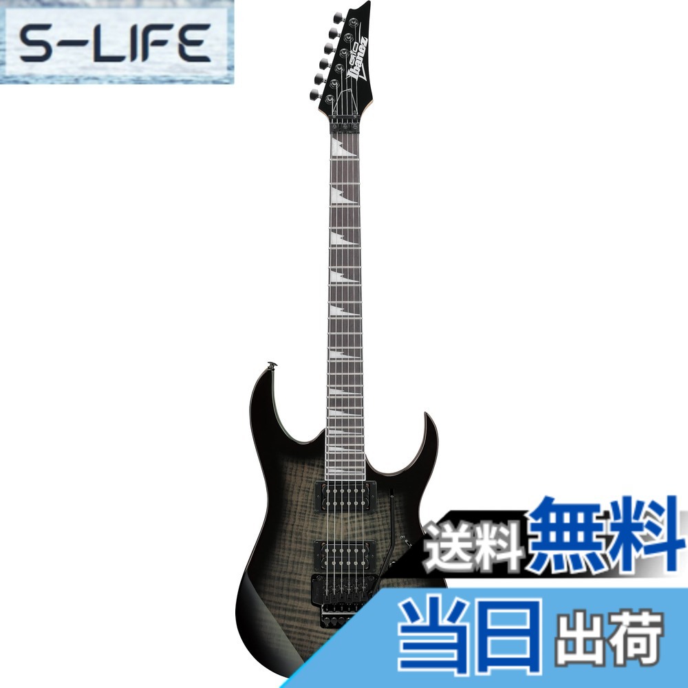 【送料無料】Ibanez(アイバニーズ) GIOシリーズ ダブル･ロッキング･トレモロ搭載 色：Transparent Black Sunburst｜S-LIFE