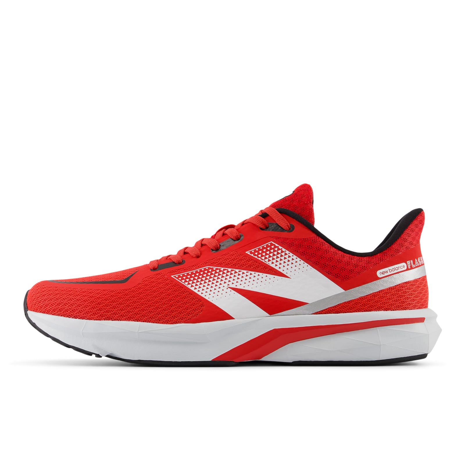 【貨物輸送無料】new balance(ニュー平衡にする) メンズ DynaSoft Flash v7 閃光電球 形づくる 部活駈けっくらシューズ 色：RD7(RED)、大きさ：25.0 糎 D