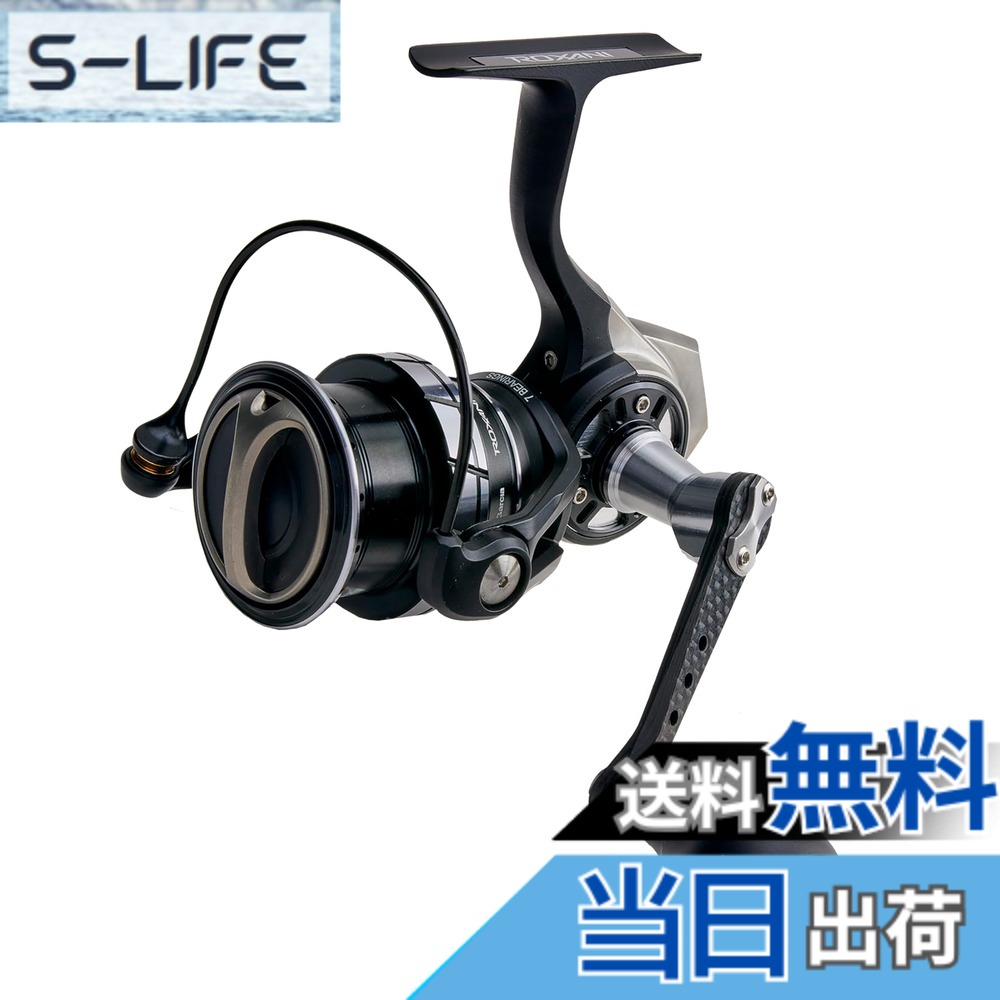 【貨物輸送無料】アブガルシア (Abu Garcia) ロキサーニ SP 各種 スピニングリール 色：黒いこと、大きさ：中