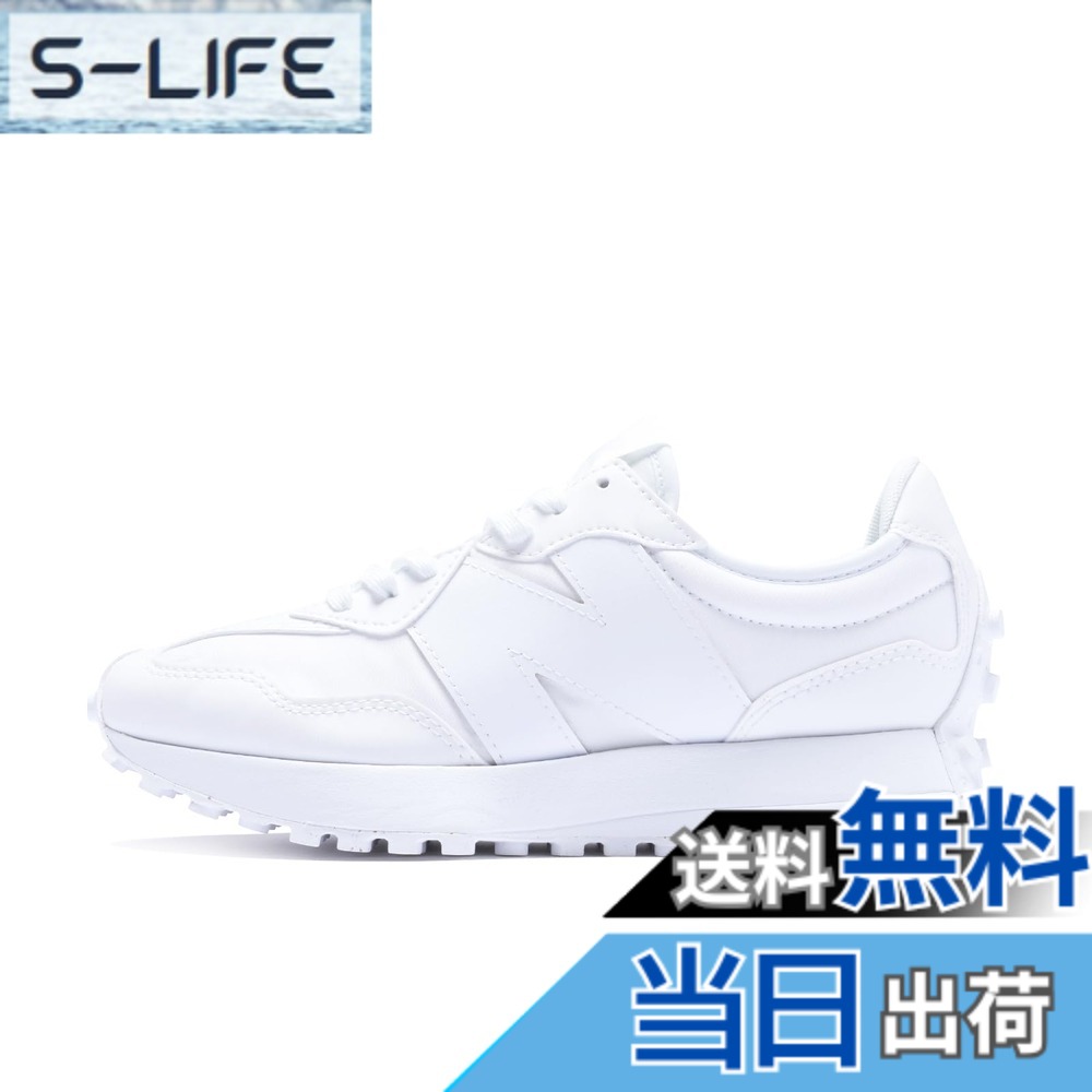 【貨物輸送無料】new balance(ニュー平衡にする) レディース 327 WS327 W327 旧真似形スニーカー 色：TBB(WHITE)、大いさ：25.5 糎 B