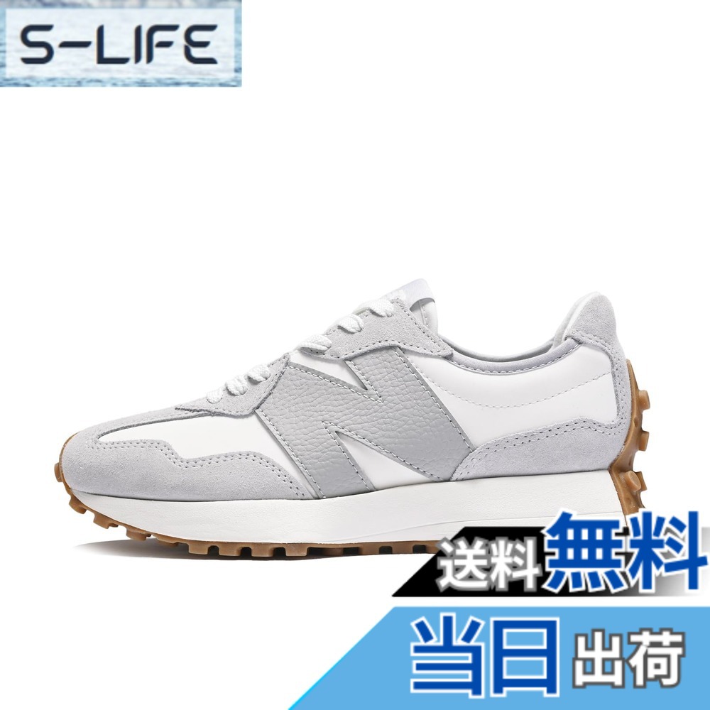 【送料無料】new balance(ニューバランス) レディース 327 WS327 W327 [旧品]スニーカー 色：NKC(GRAY)、サイズ：23.5 cm B｜S-LIFE