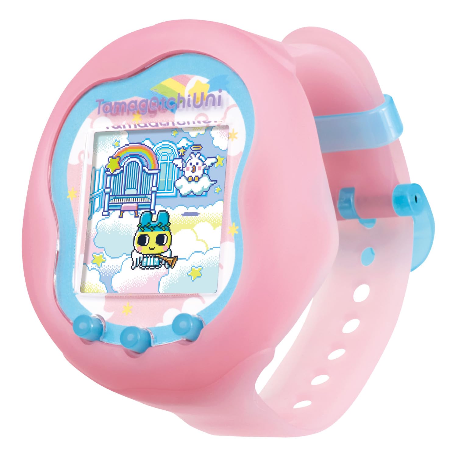 【貨物輸送無料】バンダイ(BANDAI) Tamagotchi Uni 続きもの 色：さくら色