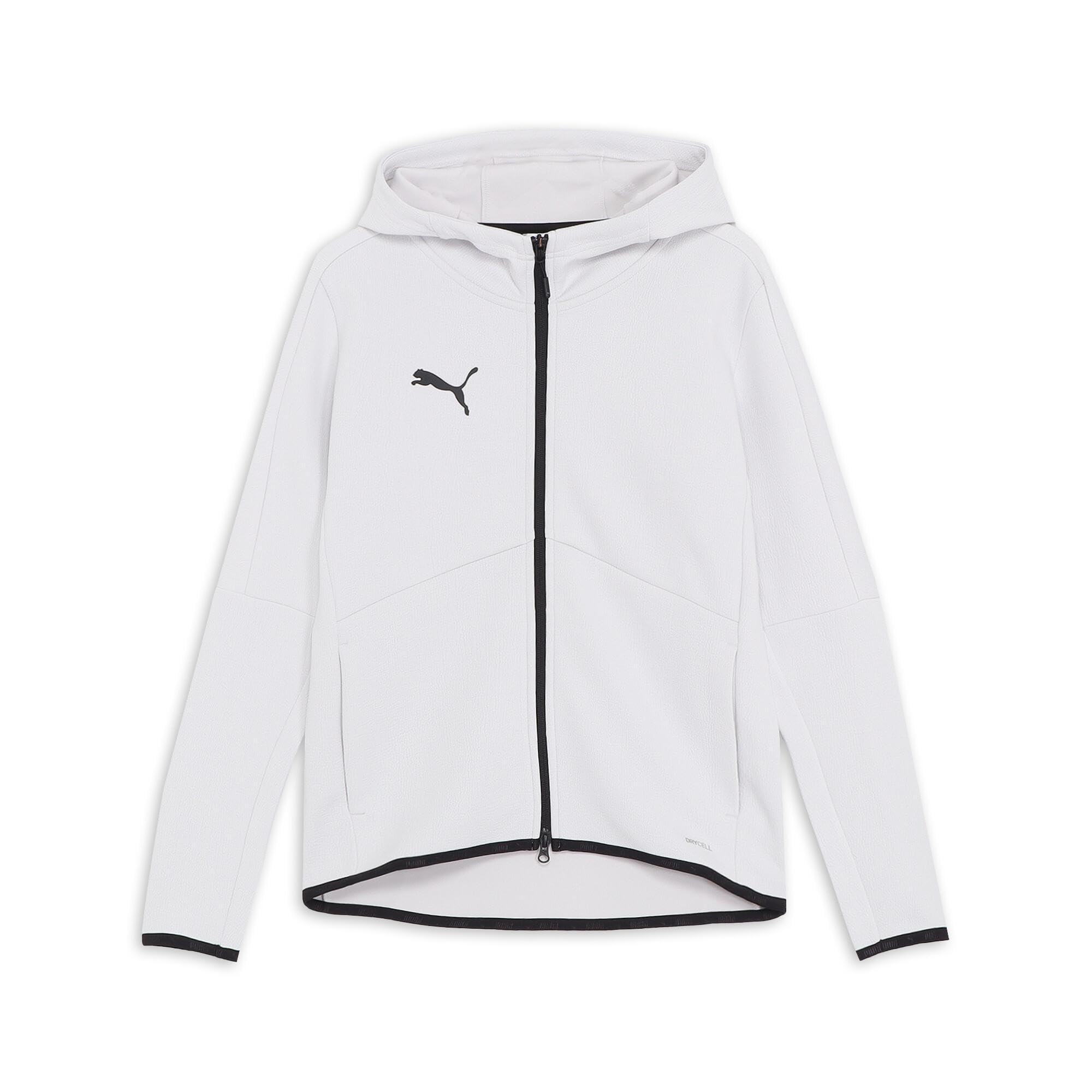 【貨物輸送無料】PUMA(ピューマ) 蹴球 蹴球 吸い入れる速乾 パーカー フーディ―PUMAFTBL TRAVEL フーデットスウェット JKT 660131メンズ 色：25年秋冬色つや 羽毛 薄墨色(33)、大きさ：L