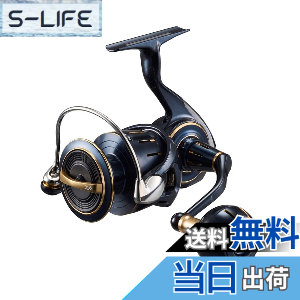 【貨物輸送無料】ダイワ(DAIWA) スピニングリール 23ソルティガ 4000/5000/6000 各種 色：米国海軍、大きさ：6000-P