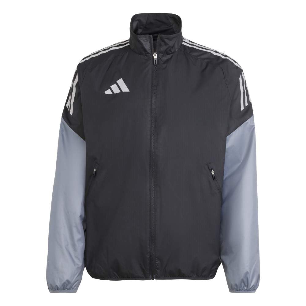 【貨物輸送無料】adidas(アディダス) 蹴球 ジャケットウインドジャケット KSB76メンズ 色：黒いこと/チームオニックス (JP1258)、大いさ：L