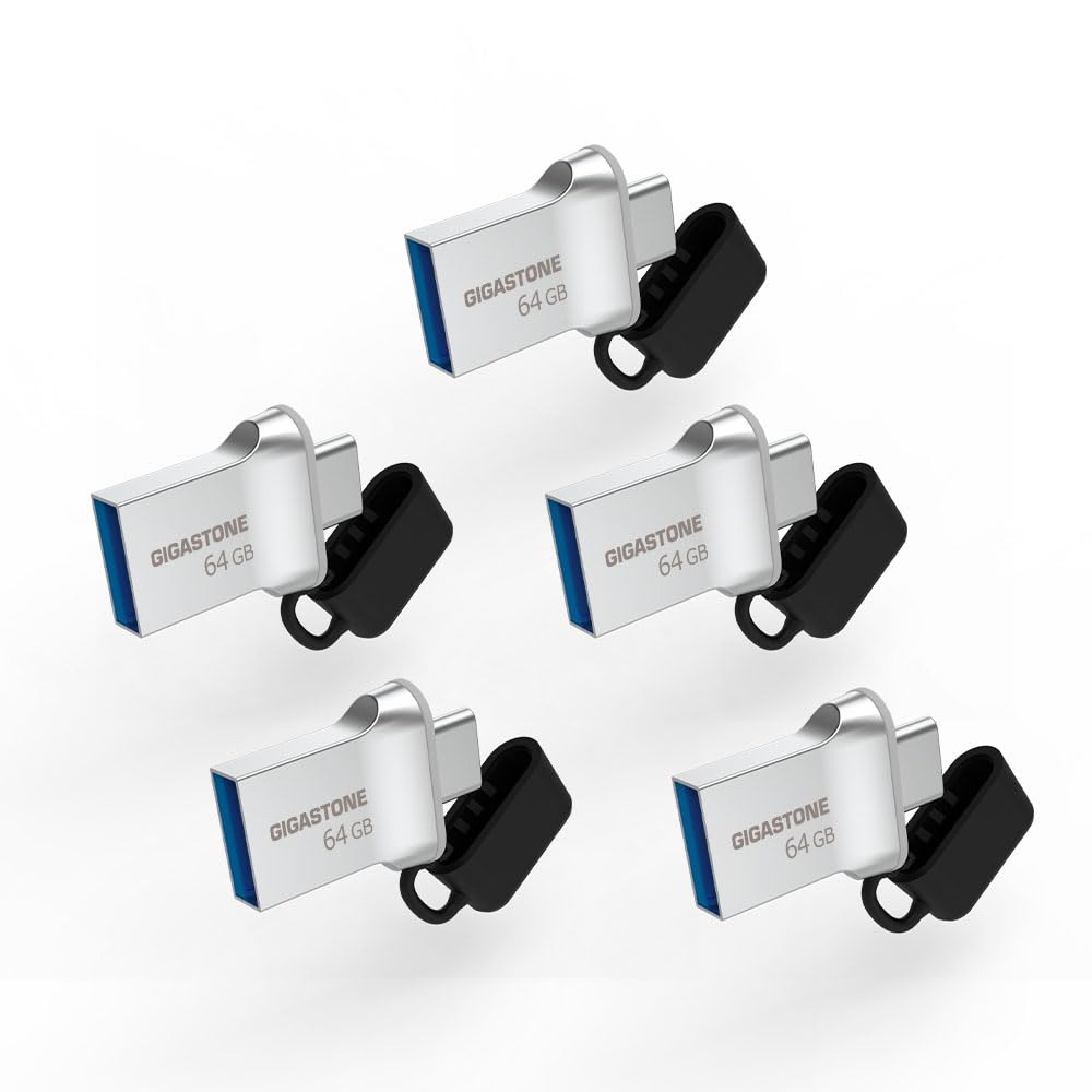 【貨物輸送無料】USB Flash drive Z30 Z50 16-256GB 1,2,5,10PK Group UG3 色：しろがね色、大きさ：64GB*5個書き割り