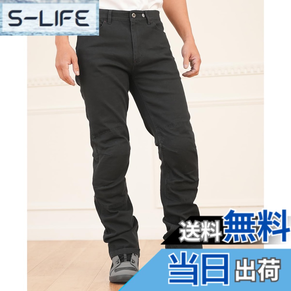 【送料無料】[コミネ] バイク用 WJ-7323 WJ-732 R ジーンズ 色：Cotton Black、サイズ：5XL Big｜S-LIFE 8,285円