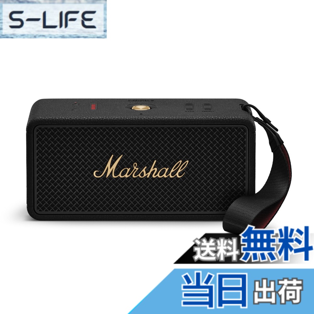 【貨物輸送無料】Marshall 無線電話携帯型雨合羽金棒引き Middleton II 色：黒いこと＆金管楽器