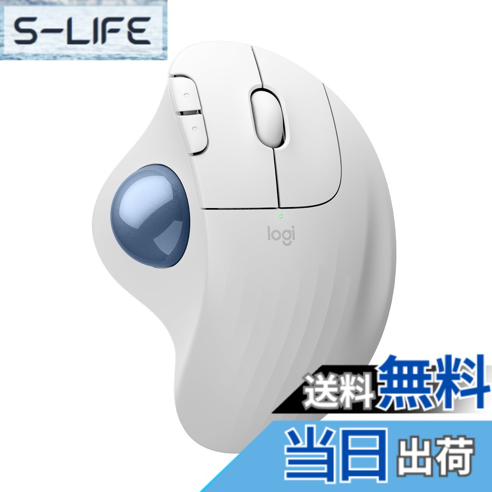 【送料無料】ロジクール トラックボールマウス M575 色：オフホワイト(2年)｜S-LIFE
