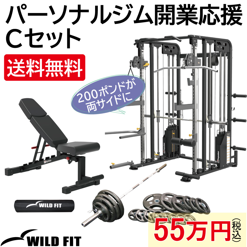 121500円 50%OFF レッグプレスハックスクワットマシン ワイルドフィット impulse トレーニング器具 ジム 開業 福利厚生 法人