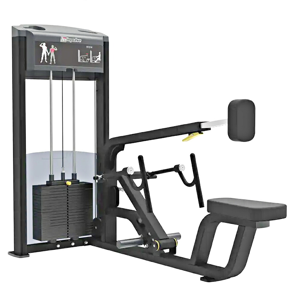 [WILD FIT Premium] バーティカルロー (200ポンド) 《impulse/インパルス》 送料無料 トレーニングマシン トレーニング ベンチ 自宅 業務用 ワイルドフィット