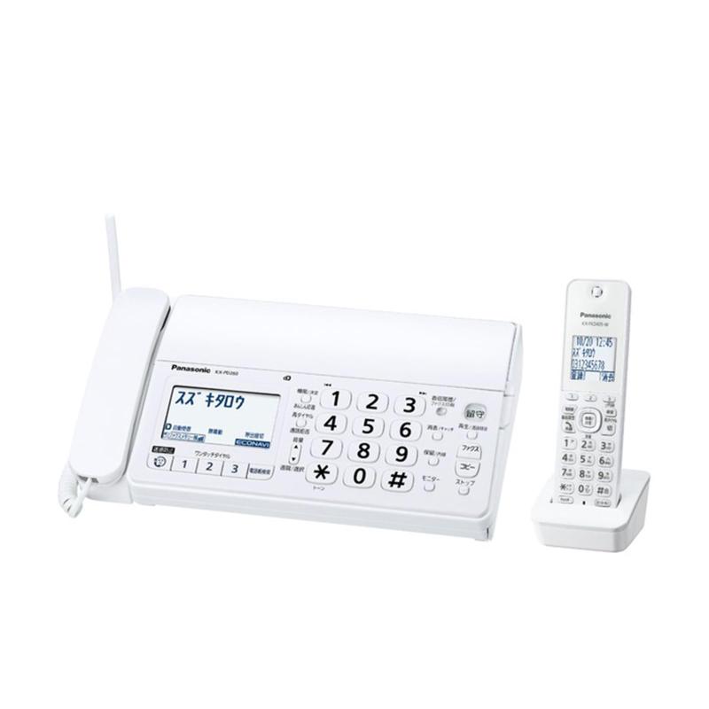 パナソニック Panasonic デジタルコードレス普通紙ファクス KX-PD260DLG (子機1台付き)｜SLOPEUP