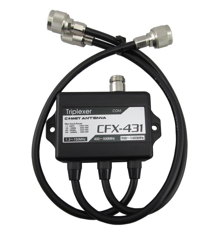 CFX-431A (CFX431A) 144MHzM型、430MHzN型、1200MHzN型、IC-9700に最適【MX-3000N同等品】
