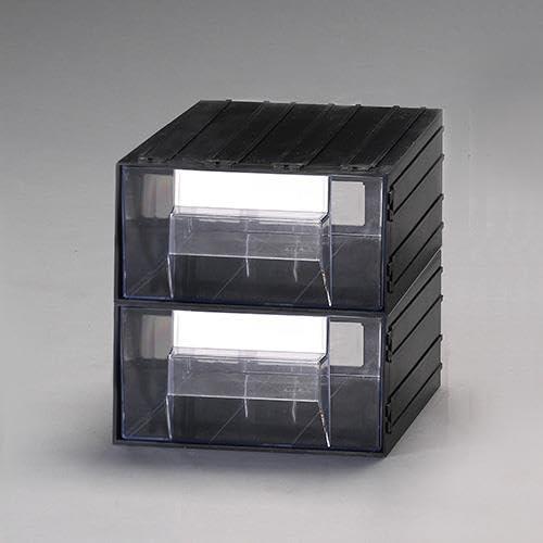 225x225x225mm/1列 2段 連結収納(引出し) EA957CA-1
