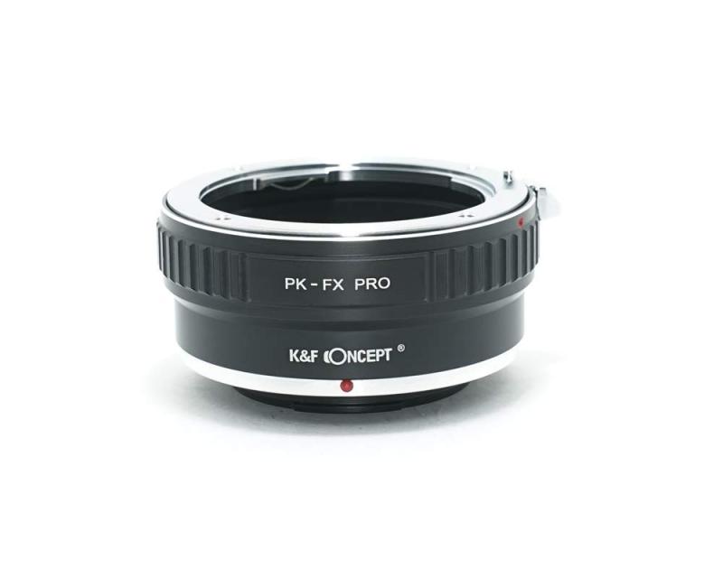 K&F ペンタックス PK-フジX FX マウントアダプター PRO レンズクロス付 pk-fx-pro (KFFXPRO)