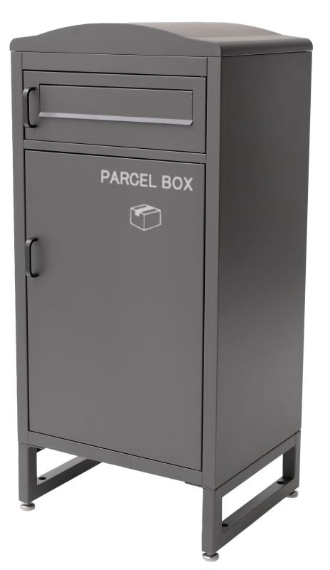 セルタン(Cellutane) 宅配ボックス グレー ポスト一体型 2段 60L プッシュ錠 スチール製 亜鉛めっき鋼 郵便受け NP-PC309-A