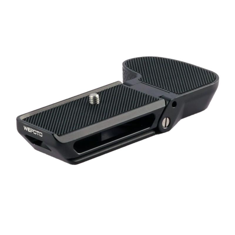 WEPOTO 写真機手持ち部分 for ソニー α9III/a9M3/Alpha 9 III/a1II/Alpha 1 III 専用｜軽銀CNC産業・手ブレ押しとどめる・阿・柑快装板相応う・蓄電池倉付き添い人｜軽さ138g・防滑天然ゴム/なめし革入眼