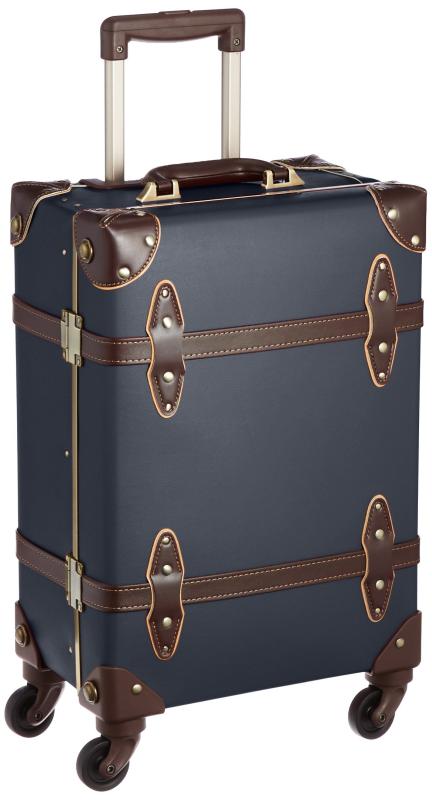 [シフレ] スーツケース ユーラシア トランクケース 44cm 26L 3.3kg 合皮 EURASIA 機内持込可 無 26L 55cm 3.3kg EUR3054-44 ネイビー/ブラウン ネイビー/ブラウン