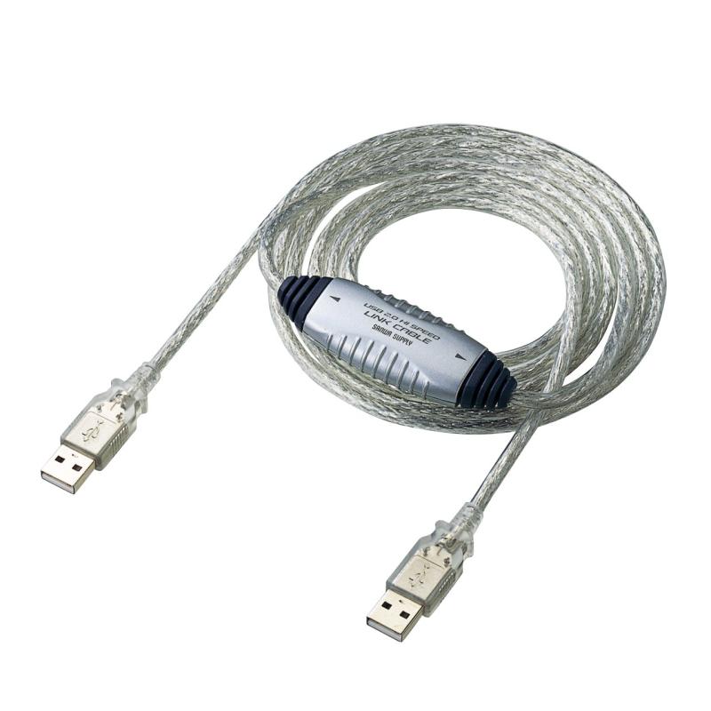 サンワサプライ USB2.0繋がり有線テレビ 約2.0m KB-USB-LINK2K