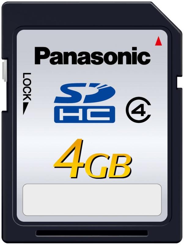 パナソニック SDHCメモリーカード 4GB RP-SDP04GJ1K