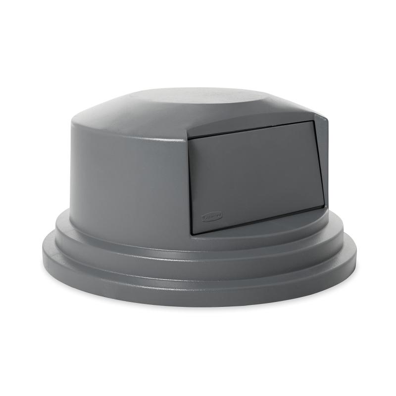 ラバーメイド(Rubbermaid) ラウンドブルートコンテナ用フタ ドーム型 208.2L用 グレイ 26578875