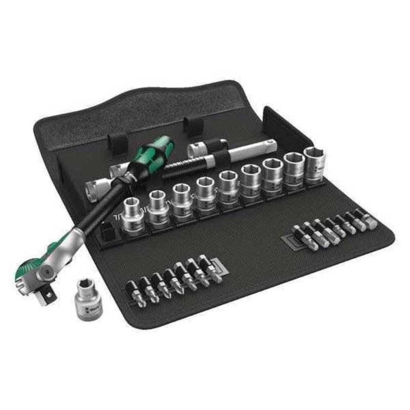 Wera(ヴェラ) 8100 SA6 SA9 SB6 SB9 SC6 SC9 Zyklop スピードラチェットセット|SLOPEUP