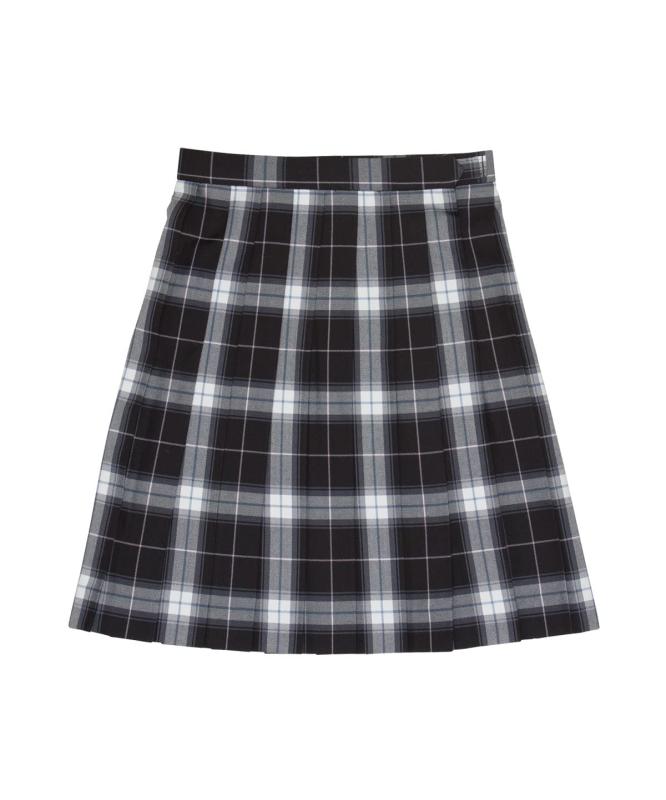 [コノミ] 制服 スクール スカート プリーツ 通学用 チェック 高校生 中学生 学生 ネイビー&times;ホワイト ARCS-1015 レディース｜SLOPEUP