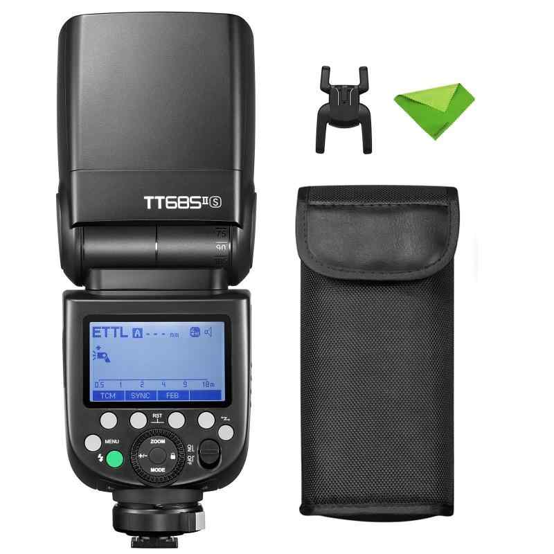 【Godox定め事】Godox TT685II-S TTL 写真機 フラッシュス ピードライトSony 当て嵌める, 2.4G 無線電話X取り合わせ HSS 1/8000S高速道路同期調整 クリップオンストロボ(日本語ハウツー物付き添い人)