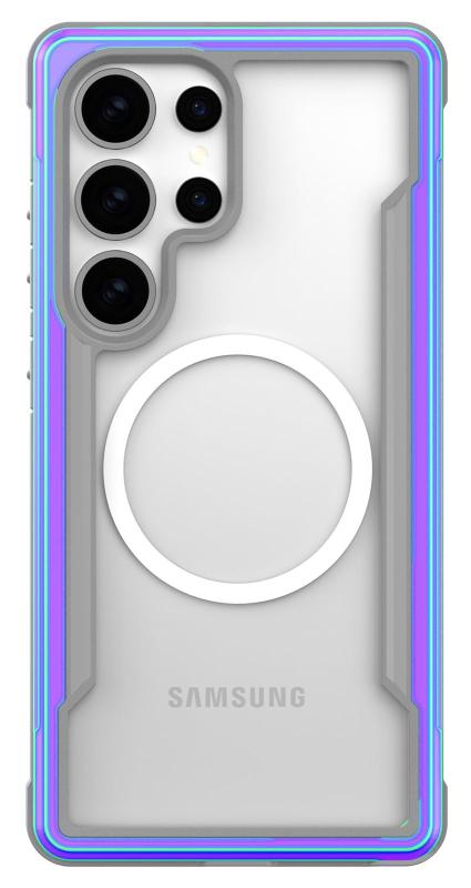 【RAPTIC】 Shield M for Galaxy S25 Ultra レッド-ブラック