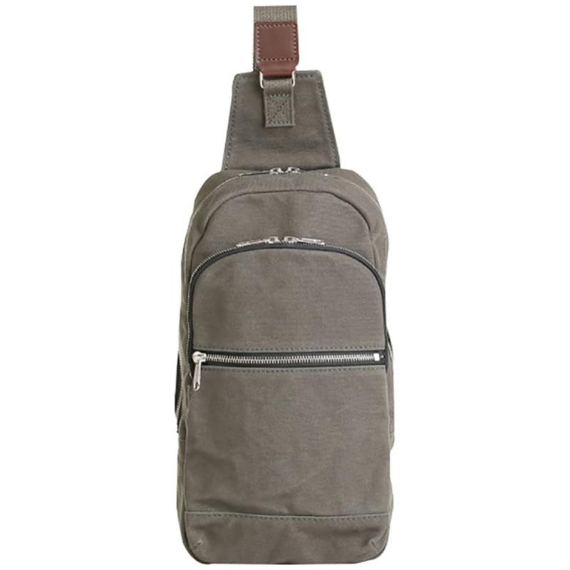 日乃本帆布 ワンショルダー (B5サイズ収納可 / 撥水/日本製) ボディバッグ 帆布|SLOPEUP